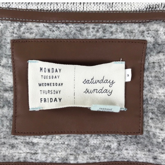 Anthropologie Saturday Sunday Moelleux Sherpa - Picture 5 of 8